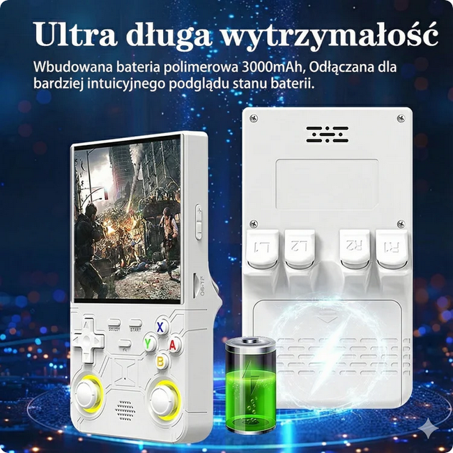 KinoTech™ Ultra - Konsola Przenośna | Najnowsza Generacja